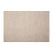 Contemporary Home Living 2' x 3' Beige, Brown, and White Diamond Rectangular Recycled Yarn Rug